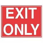 Tailwind Sign 24 X 18 EXIT ONLY