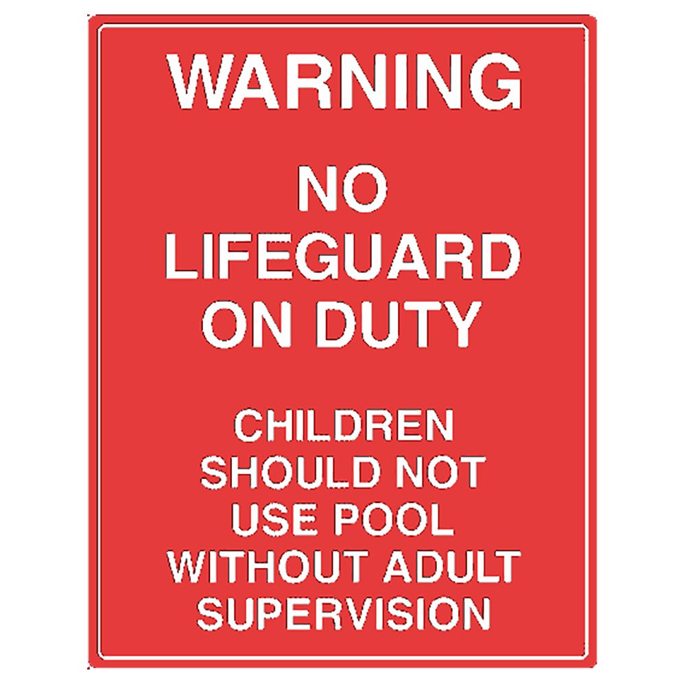 Tailwind Sign 18 X 24 WARNING CHILDREN