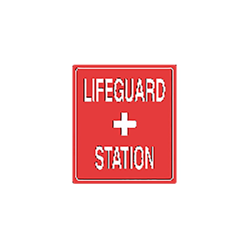 Tailwind Sign 10 X 12 LIFEGUARD + STATION