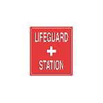 Tailwind Sign 10 X 12 LIFEGUARD + STATION