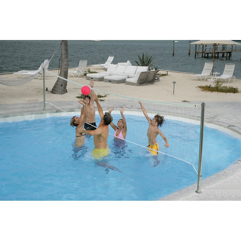 Stainless DeckVolly Water Volleyball Set