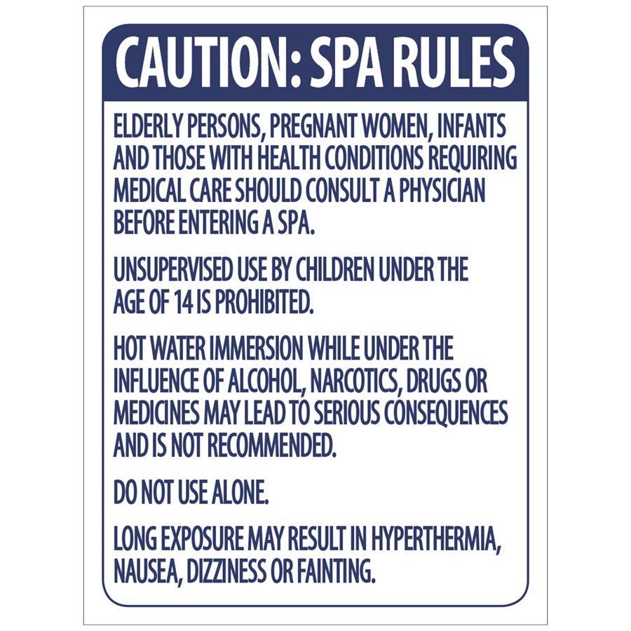 Rules And Regulations For Spa at Joseph Cole blog