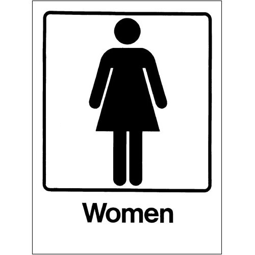 Sign - Women 9" x 12"