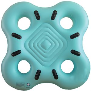 Tube Pro Quad Tube 76" X 76", Premium Overlap Seam