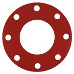 Valve / Flange Gasket, Red Rubber, 4"