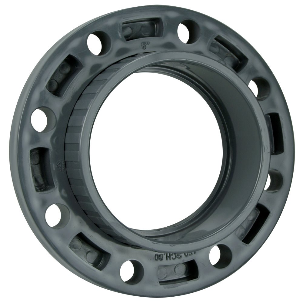 Flange, PVC Schedule 80 Van Stone, 6"