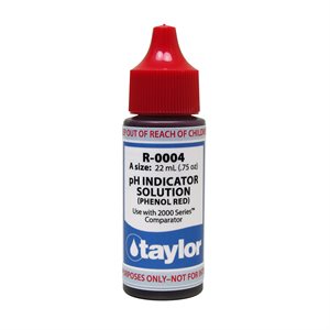 Taylor Reagent .75 oz., R-0004-A (pH Indicator) CLEARANCE Exp. 10 / 26