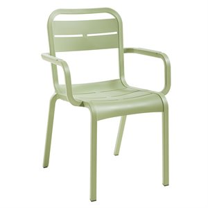 Cannes Stacking Armchair, Sage Green, Case of 16