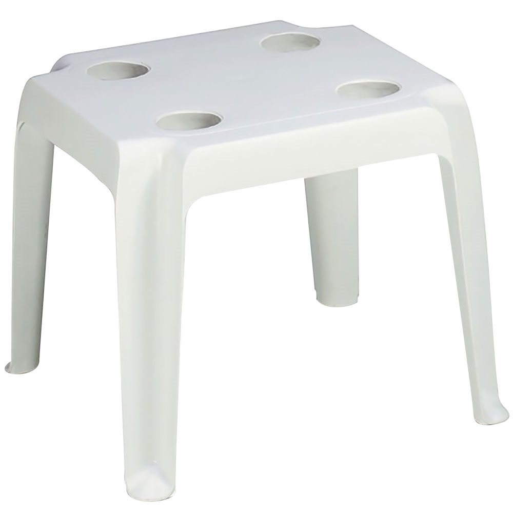 Oasis Cocktail Table, White, Case of 14