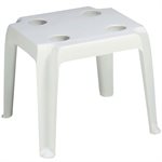 Oasis Cocktail Table, White, Case of 14