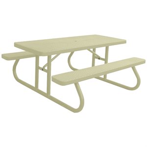 Premier Polysteel 6 ft Rectangular Table, Free Standing