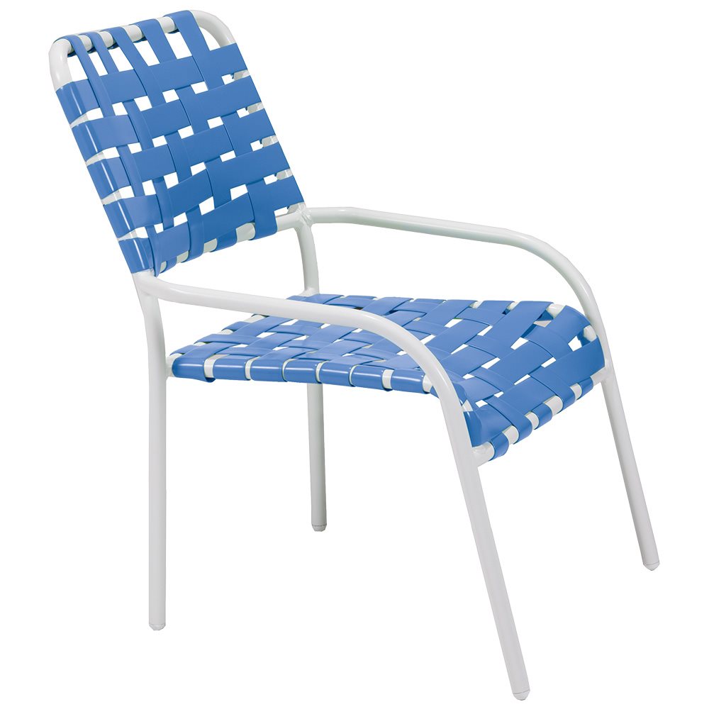 Oasis Crossweave Stacking Chaise Chair