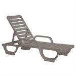 Bahia Chaise Lounge, French Taupe, Case of 2