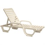 Bahia Chaise Lounge, Sandstone, Case of 6