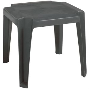 Miami Cocktail Table, 17" Square, Charcoal, Case of 6