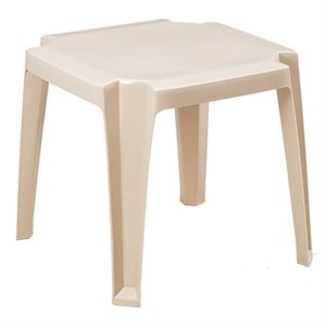 Miami Cocktail Table, 17" Square, Sandstone, Case of 6