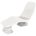 Splash Series Laylo Lounger with 4 in. Risers