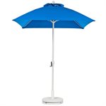 Fiberglass Market Umbrella with Crank, Standard Color (Select Size, Tilt Option)
