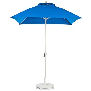 Fiberglass Market Umbrella with Crank, Standard Color (Select Size, Tilt Option)