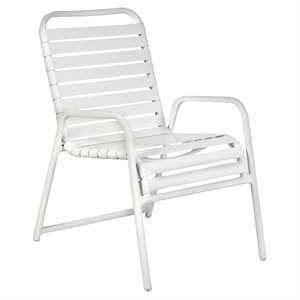 Chairs Vinyl Strap Country Club Economy Dining Chair