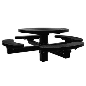 Premier Polysteel 4 ft Round Table, Multi Pedestal, Direct Bury