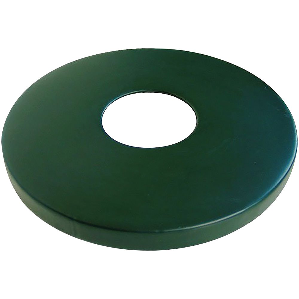 Premier Polysteel Round Flat Lid W / 8" Opening, 32 Gallon