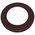 Premier Polysteel Round Flat Lid W / 16" Opening, 32 Gallon