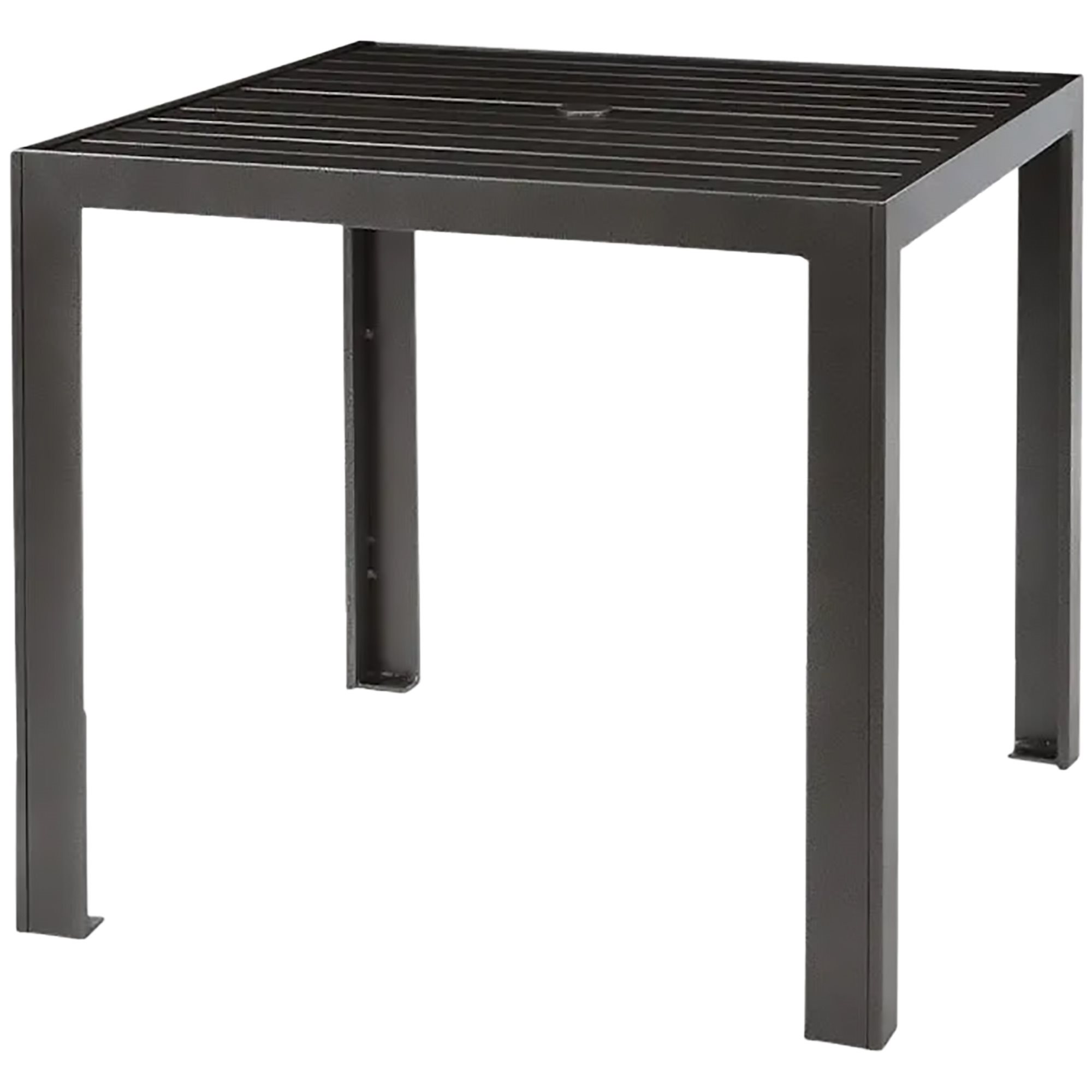 Square Balcony Height Table (With Hole)