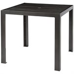 Square Balcony Height Table (With Hole)