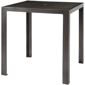Square Bar Height Table (With Hole)