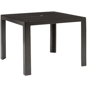 Square Dining Umbrella Table (With Hole)