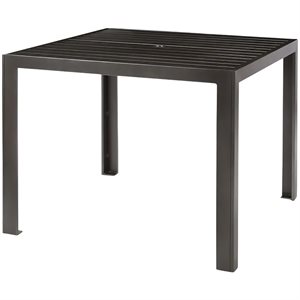 Square Balcony Height Table (With Hole)