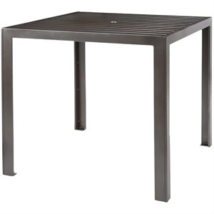 Square Bar Height Table (With Hole)