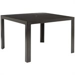 Square Dining Umbrella Table (With Hole)