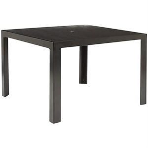 Square Dining Umbrella Table (With Hole)