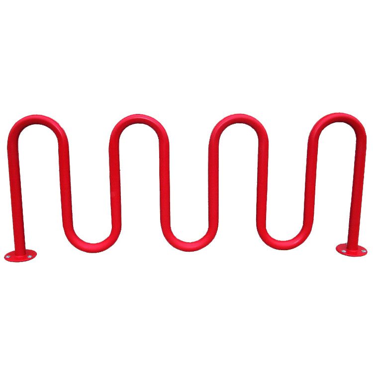 Bicycle Rack, Four Loop (9 bikes), Surface Mount