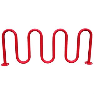 Bicycle Rack, Four Loop (9 bikes), Surface Mount