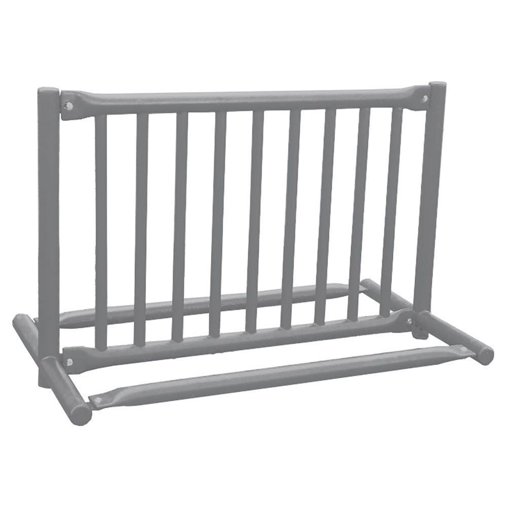 Bicycle Rack, Gate Style, 5 ft (8 bikes), Specify Mount