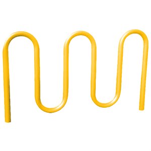 Bicycle Rack, Three Loop (7 bikes), Specify Mount