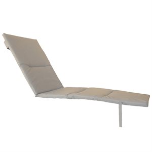 Eco Bahia Chaise Cushion, Sand, Case Of 6