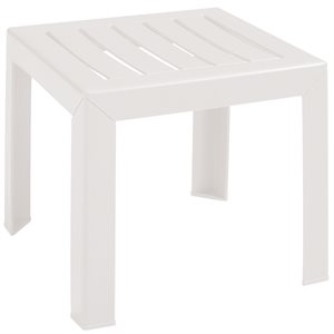 Bahia Cocktail Table, White