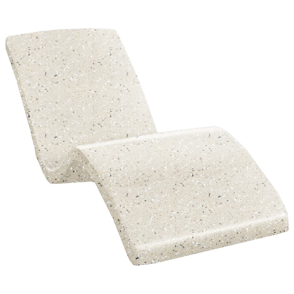 Destination Lounger, Seashell Polystone