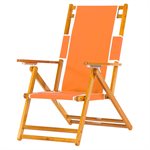 Oakwood Beach Lounger, without Footrest