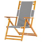 Oakwood Beach Lounger, without Footrest