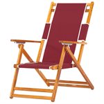Oakwood Beach Lounger, without Footrest