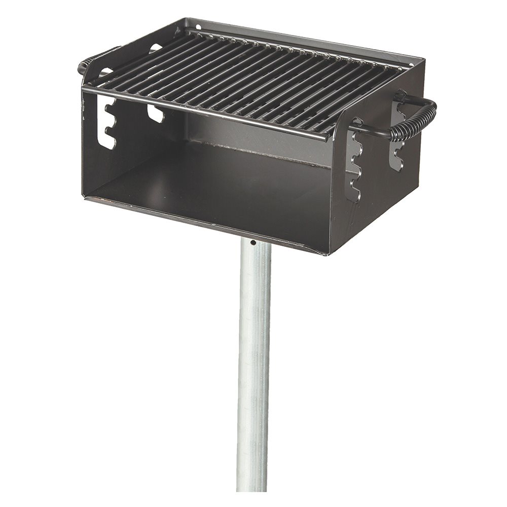 MultiLevel Pedestal Park Grill